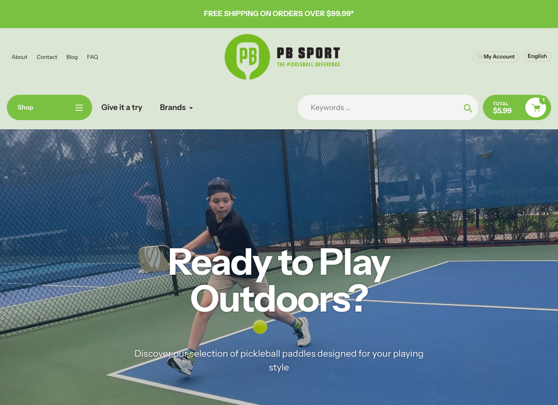PB Sport : migration de WordPress vers Shopify pour une boutique de raquettes de pickleball
